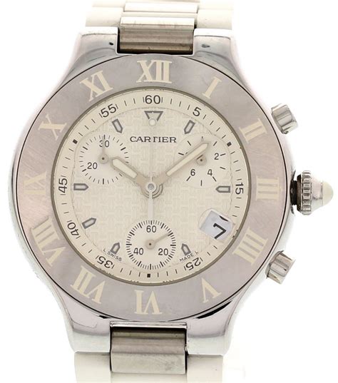 cartier chronoscaph 21 watch